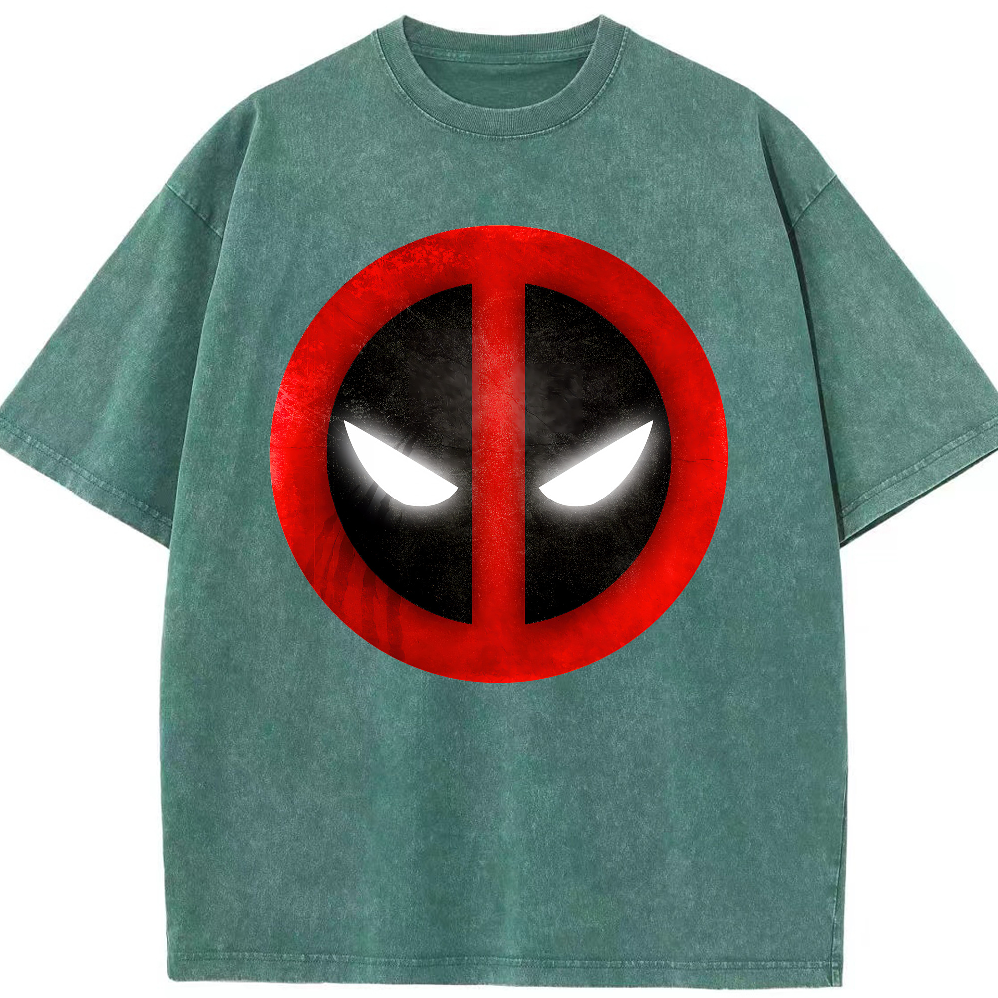 （画像用） Deadpool デッドプール 綿100% ヴィンテージ風 半袖Tシャツ（フロントプリント）